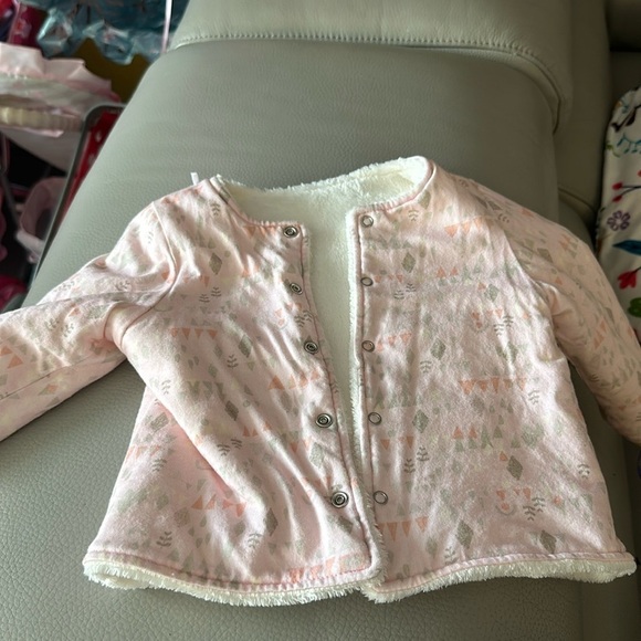 Baby doublesided jacket size 6-12m - Picture 2 of 3